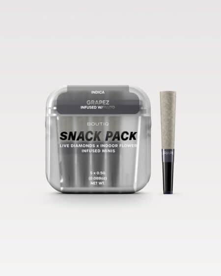 Boutiq Snack Pack Live Diamonds 2.5G Minis β Grapez Infused W / Pluto