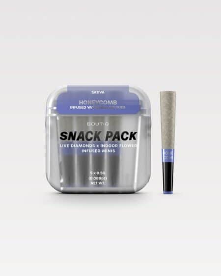 Boutiq Snack Pack Live Diamonds 2.5G Minis – Honeycomb Infused W / French Cookies