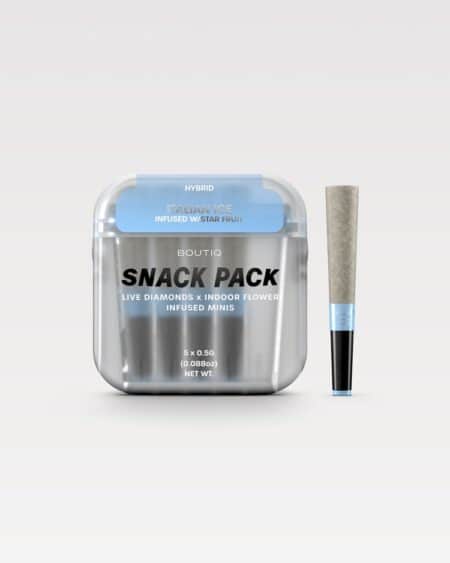 Boutiq Snack Pack Live Diamonds 2.5G Minis β Italian Ice Infused W / Star Fruit