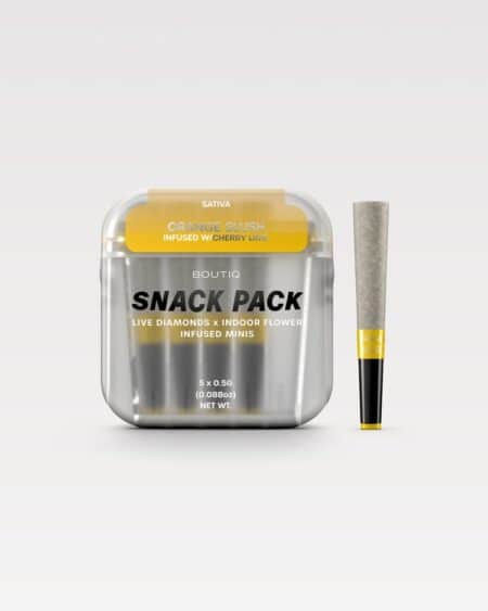 Boutiq Snack Pack Live Diamonds 2.5G Minis β Orange Slush Infused W / Cherry Lime