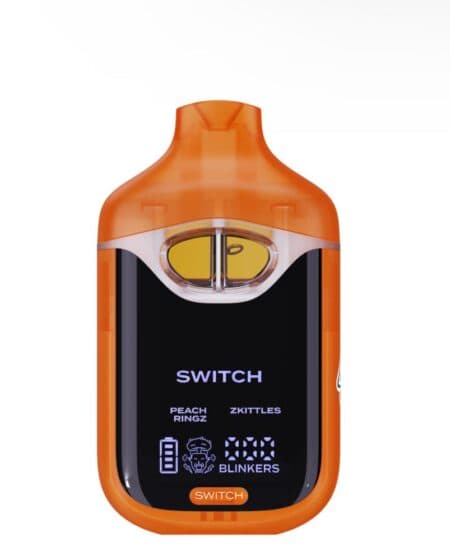 Boutiq Switch V4 Peach Ringz x Zkittles β 2G Disposable Vape - Official Boutiq Switch