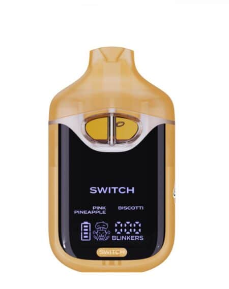 Boutiq Switch V4 Pink Pineapple x Biscotti β 2G Disposable Vape - Official Boutiq Switch