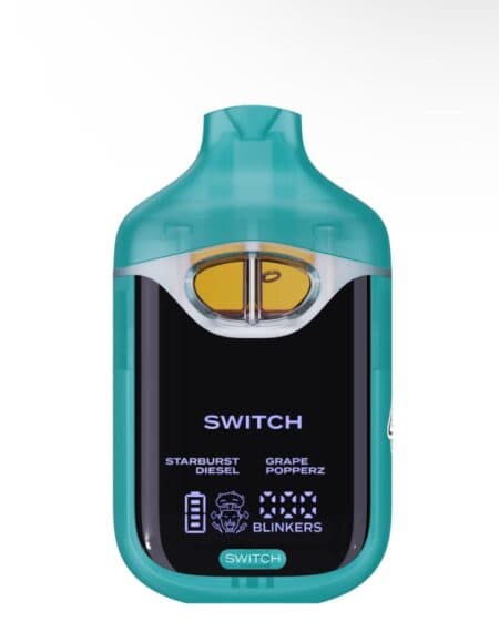 Boutiq Switch V4 Starburst Diesel x Cherry Popperz β 2G Disposable Vape - Official Boutiq Switch