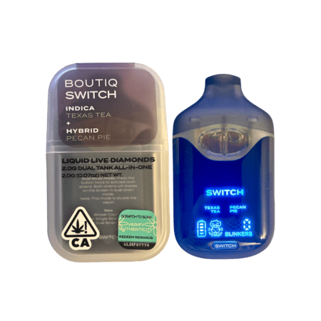 Boutiq Switch V4 Texas Tea x Pecan Pie β 2G Disposable Vape - Official Boutiq Switch
